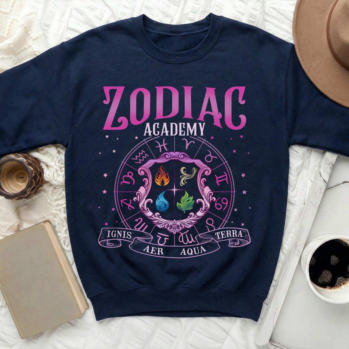 Zodiac Academy Crest Sweatshirt