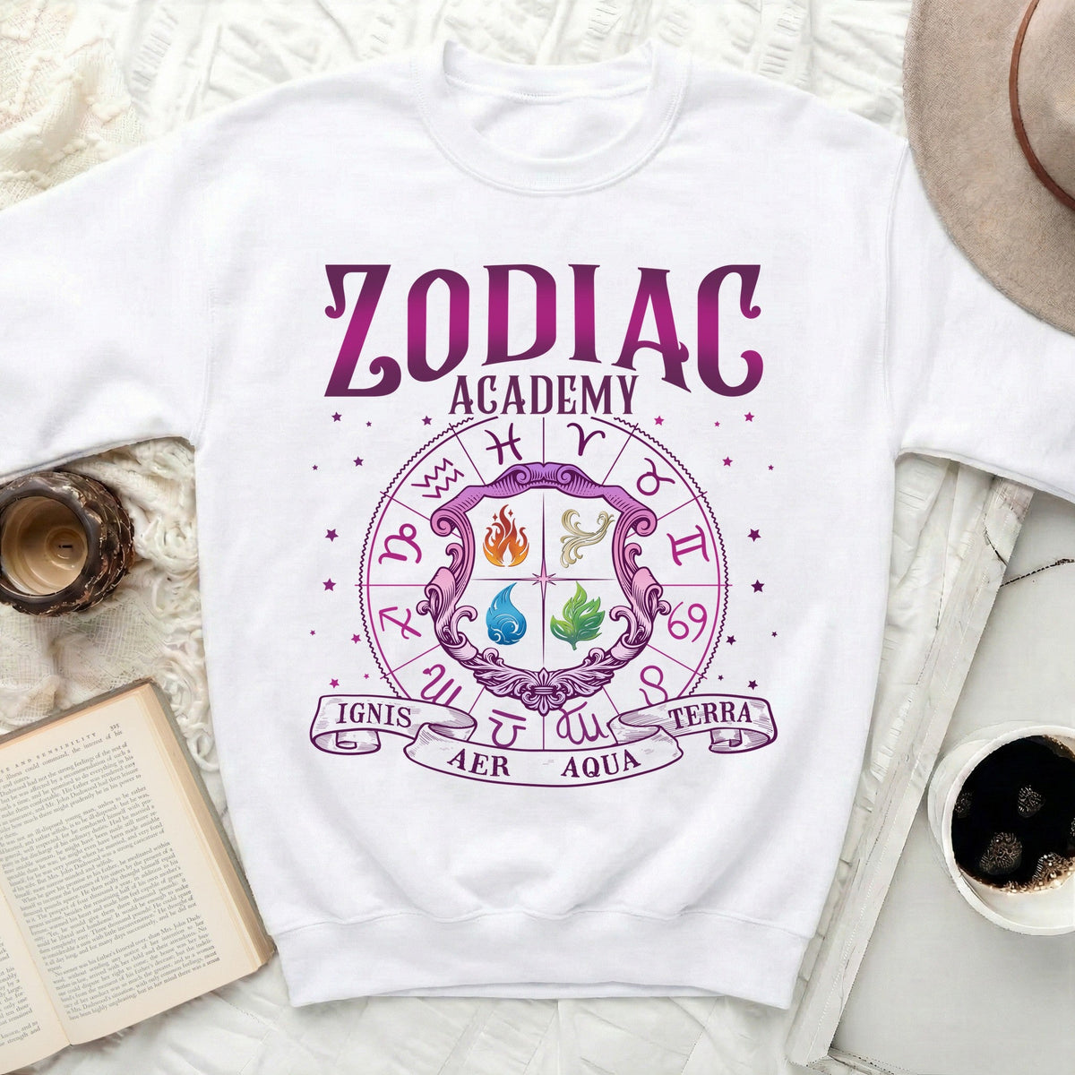 Zodiac Academy Crest Sweatshirt